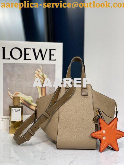 Replica Loewe Hammock Small Bag 66031 Taupe