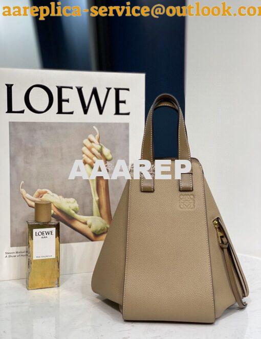 Replica Loewe Hammock Small Bag 66031 Taupe 3