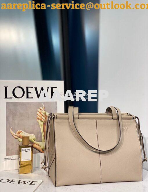 Replica Loewe Cushion Tote Bag 66025 Light Oat 2