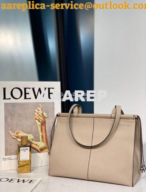 Replica Loewe Cushion Tote Bag 66025 Light Oat 3