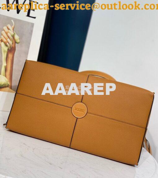 Replica Loewe Cushion Tote Bag 66025 Light Caramel 4