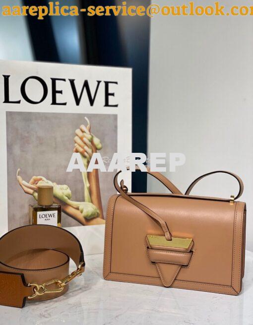 Replica Loewe Barcelona Bag 66014 Beige Powder