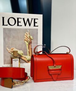 Replica Loewe Barcelona Bag 66014 Red 2