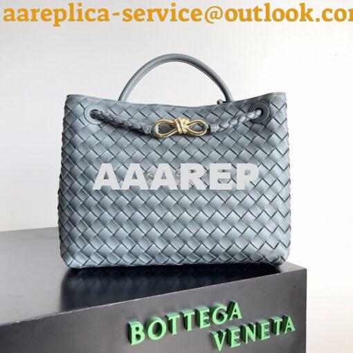 Replica Bottega Veneta BV Medium Andiamo 743572 Cloud Blue