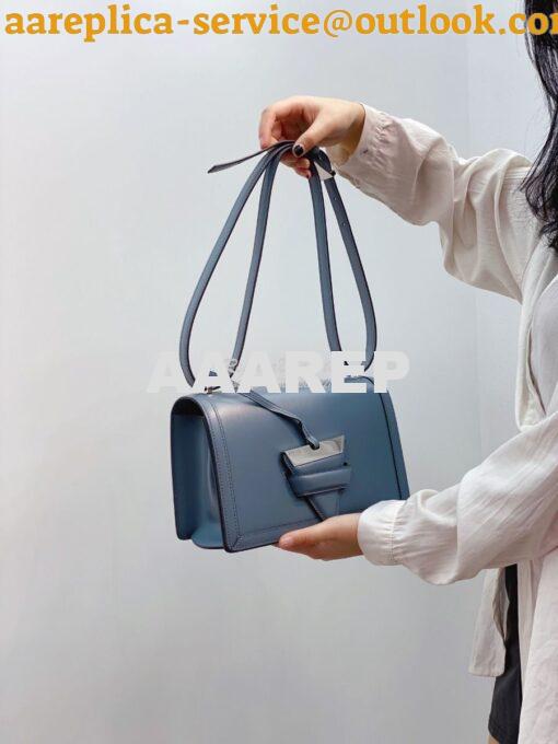 Replica Loewe Barcelona Bag 66014 Ash blue 4