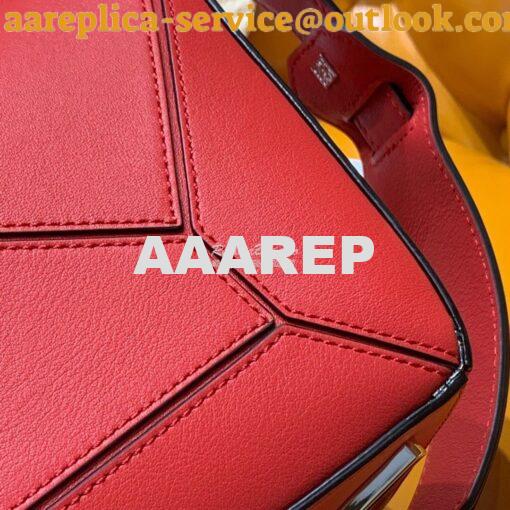 Replica Loewe Medium Puzzle Bag 63350 Red 8