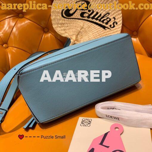 Replica Loewe Puzzle Small Bag 98895 Stone Blue 6