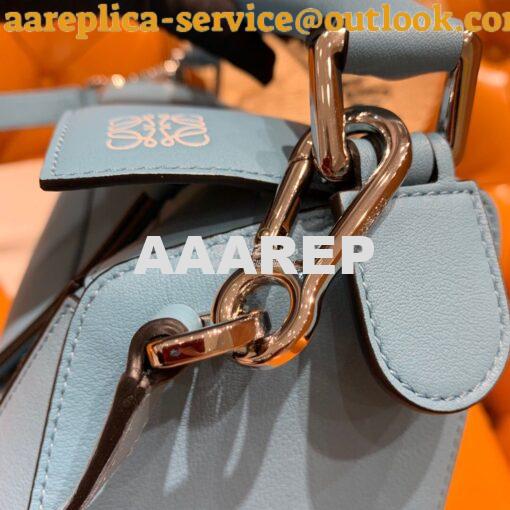 Replica Loewe Puzzle Small Bag 98895 Stone Blue 11