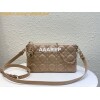 Replica Dior Midi Mini Bag Cannage Lambskin S6006 Latte 11