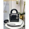 Replica Dior My ABCdior Lady Dior Bag Lambskin M0538 White 10