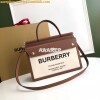 Replica Burberry The Large Soft Cotton Canvas Belt Bag 80313191 Malt B 12