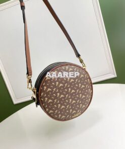 Replica Burberry Monogram Print E-canvas Louise Bag 80265891 2