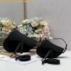 Replica Dior Saddle Bag With Strap Grained Calfskin M0455 Dark Blue 21