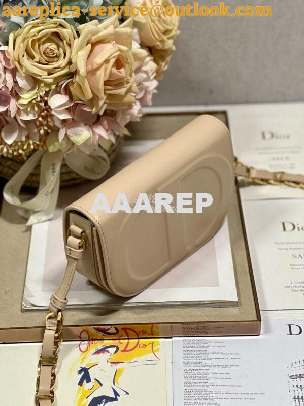 Replica Dior CD Signature Bag With Strap CD-Embossed Box Calfskin M928 2