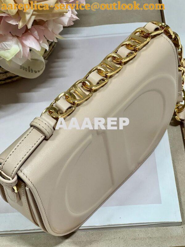 Replica Dior CD Signature Bag With Strap CD-Embossed Box Calfskin M928 4