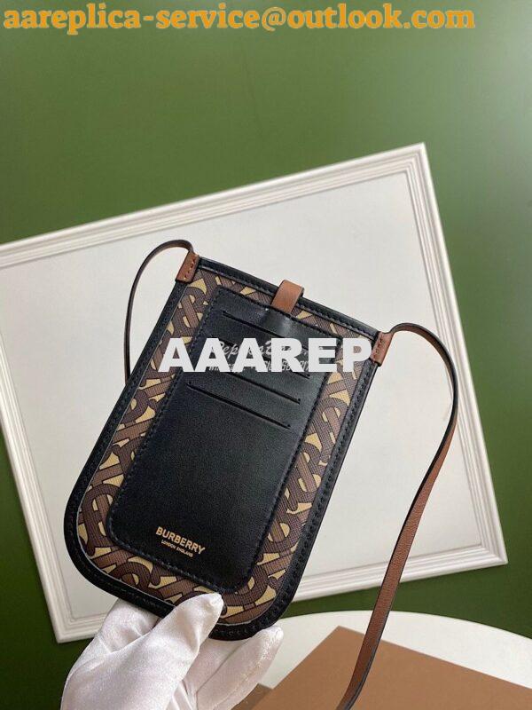 Replica Burberry Print E-canvas Phone Case with Strap 80267361 3