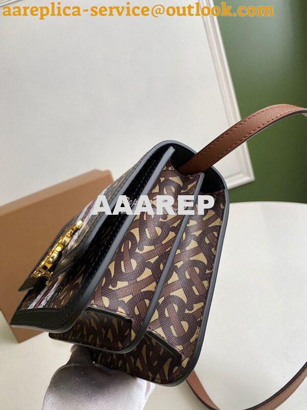 Replica Burberry Monogram Stripe E-canvas TB Bag 80103351 6