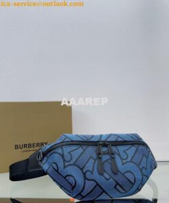 Replica Burberry Sonny Belt Bag Bum bag 80437071 Blue 2