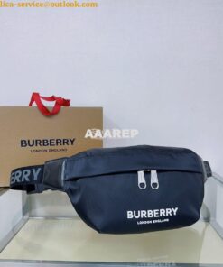 Replica Burberry Sonny Belt Bag Bum Bag 80490951 Black 2