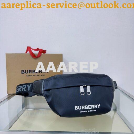 Replica Burberry Sonny Belt Bag Bum Bag 80490951 Black 2