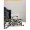 Replica Dior Book Tote bag in White and Black Plan de Paris Embroidery 28