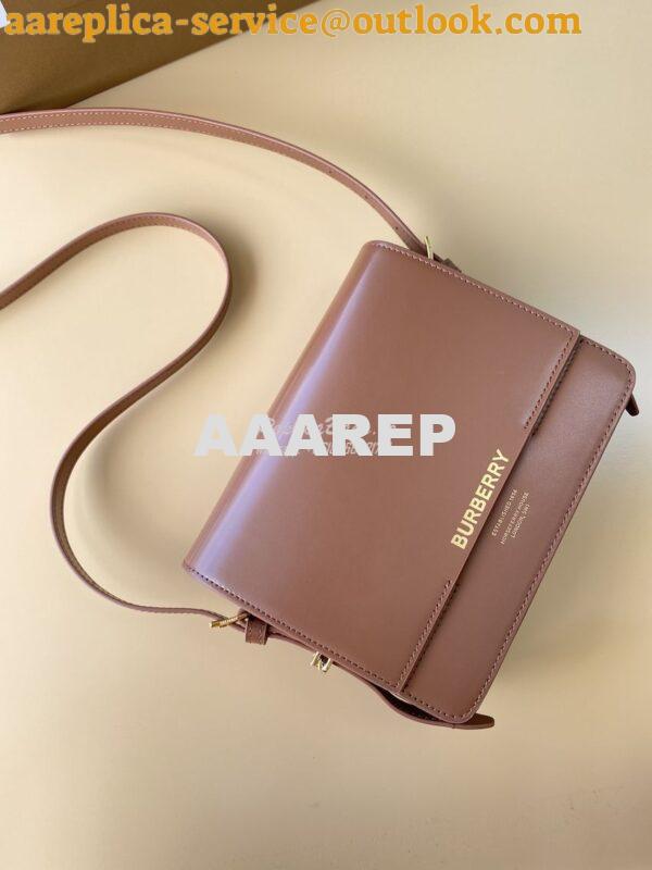 Replica Burberry Small Leather Grace Bag 595155 Two-tone 2