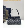 Replica Dior Mini Book Tote S5475 Gold-Tone D-Lace Embroidery with Mac 12