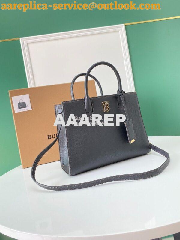 Replica Burberry Grainy Leather Mini Frances Bag Crossbody bag black 2