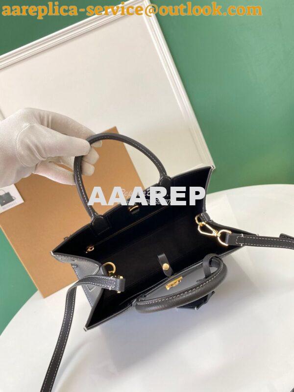 Replica Burberry Grainy Leather Mini Frances Bag Crossbody bag black 10