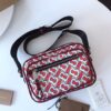 Replica Burberry Monogram Print and Leather Crossbody Bag 80116771 Kha 10