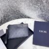 Replica Dior Bi-fold Card Holder CD Diamond Canvas 2ESCH138 20