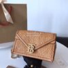 Replica Burberry Small Quilted Monogram TB Envelope Clutch Black 11