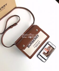 Replica Burberry Horseferry Mini Title Bag with Pocket 80146111 Natura