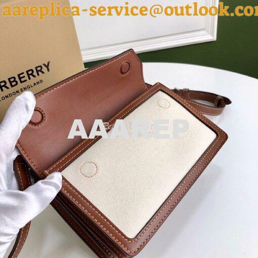 Replica Burberry Horseferry Mini Title Bag with Pocket 80146111 Natura 4