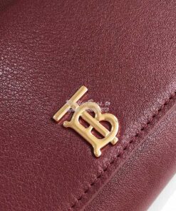 Replica Burberry Monogram Motif Leather Wallet with Detachable Strap 8 2