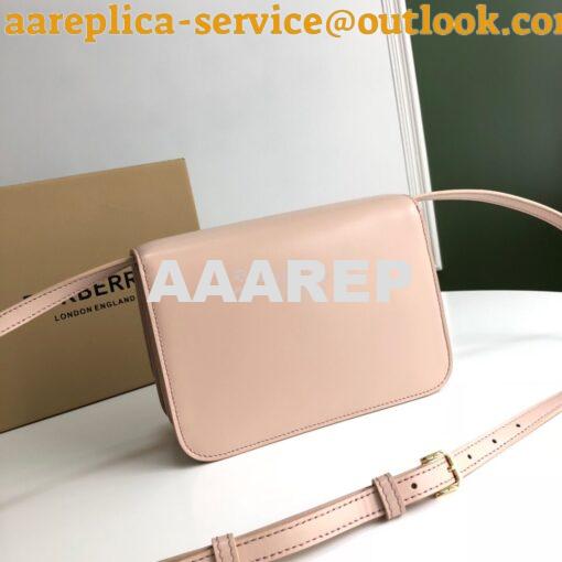 Replica Burberry TB Leather Bag 80103351 Rose beige 9