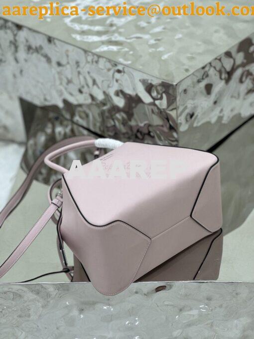 Replica Prada Small Leather Supernova Handbag 1BA366 Alabaster Pink 13