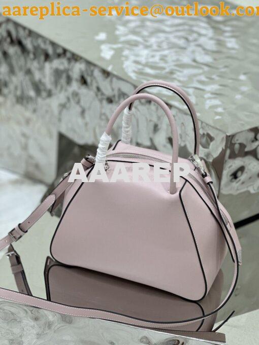 Replica Prada Small Leather Supernova Handbag 1BA366 Alabaster Pink 14