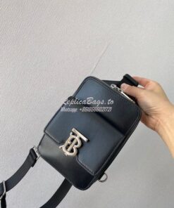 Replica Burberry TB Monogram Motif Leather Crossbody Bag 80508631