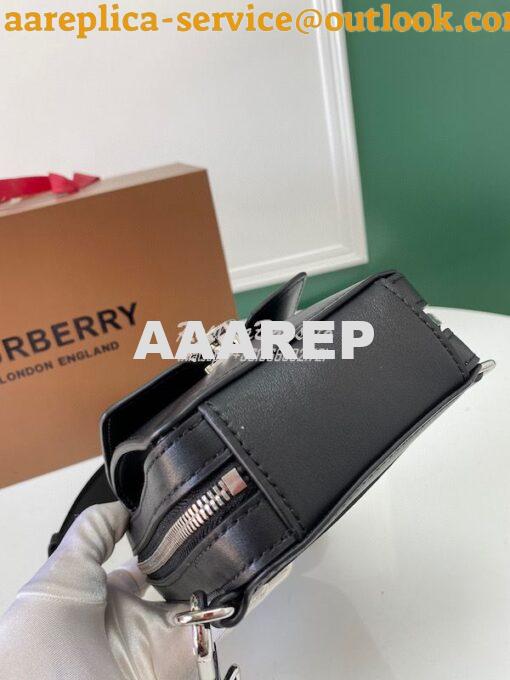 Replica Burberry TB Monogram Motif Leather Crossbody Bag 80508631 10