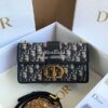 Replica Dior Medium Large Caro Bag Black Lucky Star Cannage Lambskin M 20