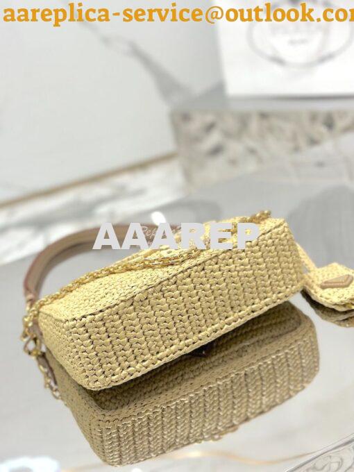 Replica Prada Re-Edition Crochet Mini-bag Raffia 1BC204 16