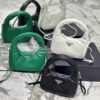 Replica Prada Soft Padded Nappa-leather mini bag 1BA384 White 12