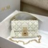 Replica Dior Small Caro Bag Latte Lucky Star Cannage Lambskin M9241U 11