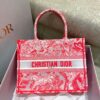 Replica Dior Book Tote bag in Fluorescent Blue Toile de Jouy Transpare 29