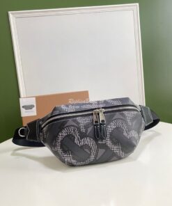 Replica Burberry Monogram Print E-canvas Sonny Bum Bag 80331541 Graphi