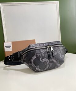 Replica Burberry Monogram Print E-canvas Sonny Bum Bag 80331541 Graphi 2