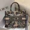 Replica Dior Book Tote bag in Fluorescent Blue Toile de Jouy Transpare 28