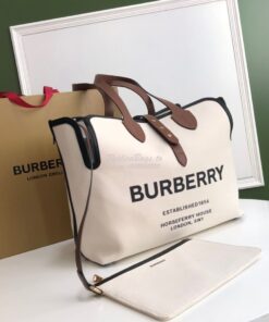 Replica Burberry The Medium Soft Cotton Canvas Belt Bag 80313181 Matt 2