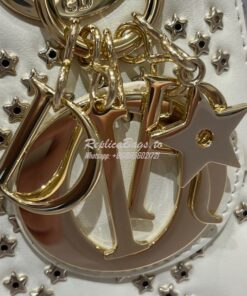 Replica Dior Small Lady Dior My ABCdior Bag Lucky Star Cannage Lambski 2